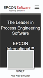 Mobile Screenshot of epcon.com